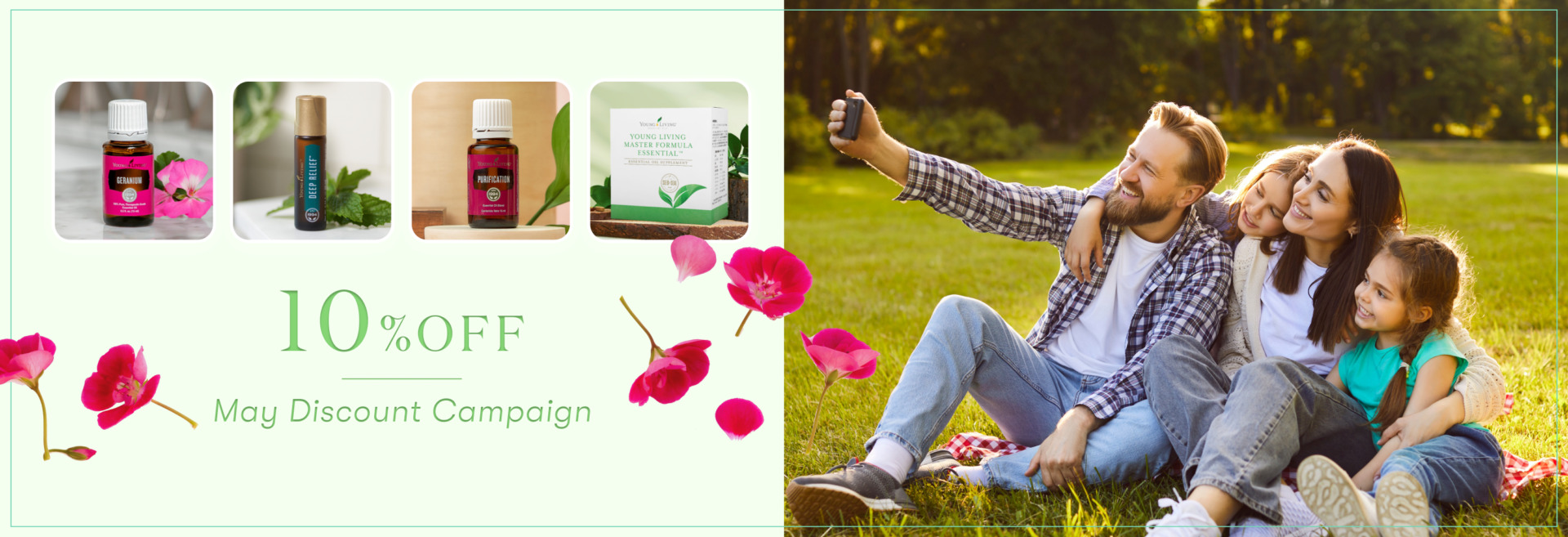 10%OFF 今月の注目製品!|心もからだも軽やかに!5月限定セール!