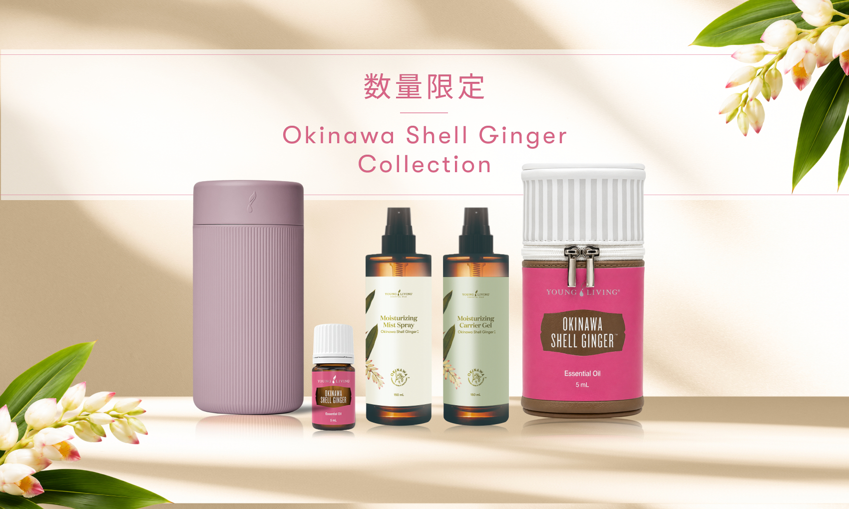 沖縄月桃コレクション限定発売|沖縄月桃の恵みを暮らしの中へ