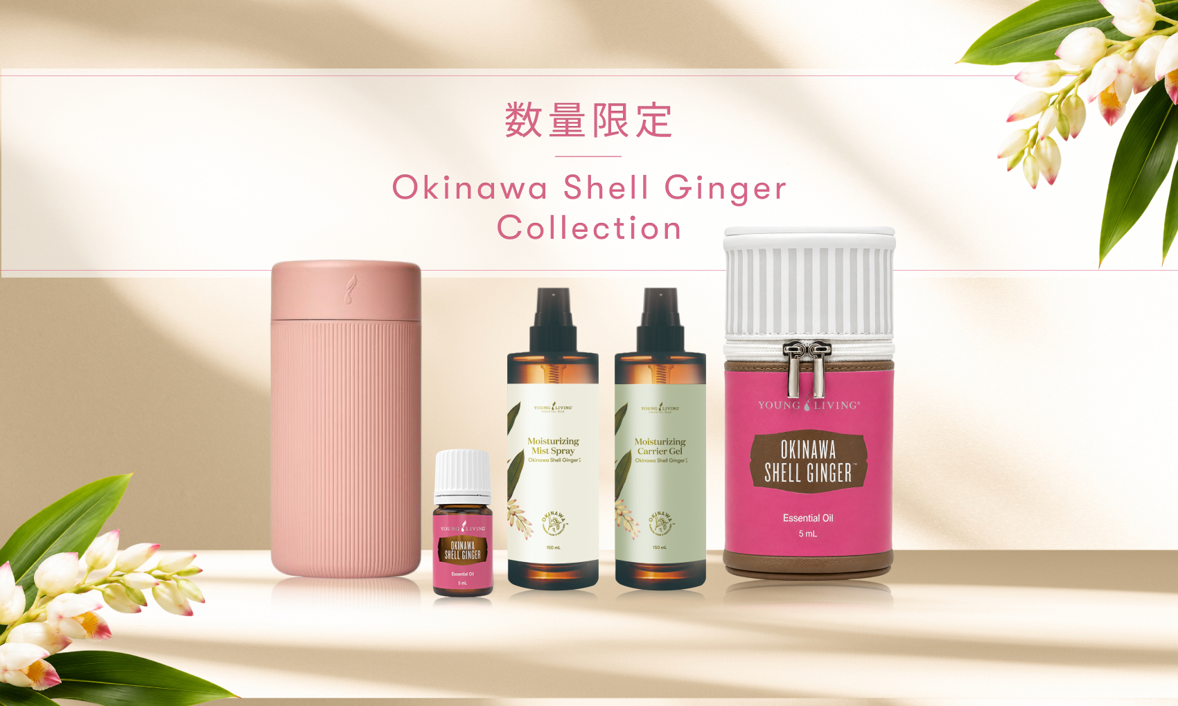 沖縄月桃コレクション限定発売|沖縄月桃の恵みを暮らしの中へ