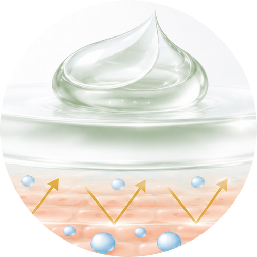 wellness-tips-okinawa-shell-ginger-img-12 【STEP4】 ジェルが潤いのヴェールとなる