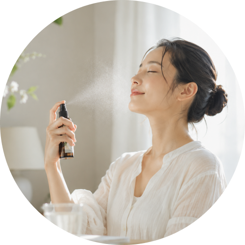 wellness-tips-okinawa-shell-ginger-img-mornig1 朝のスキンケア