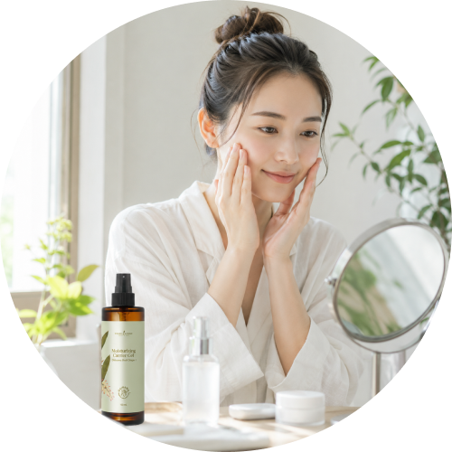 wellness-tips-okinawa-shell-ginger-img-mornig2 朝のスキンケア