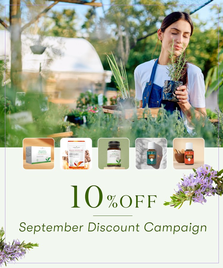 10％OFF 今月の注目製品！｜香りと健康習慣で整える9月セール！