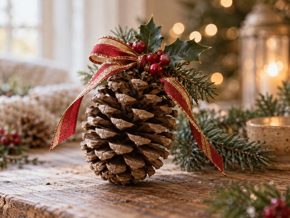 aroma-diy-pinecone-ornament-arrange-01-holiday ホリデーシーズンのオーナメントにアレンジ