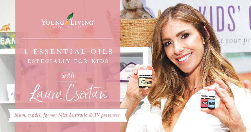 Laura C KidsScents Young Living 4 oils
