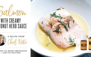 Creamy Salmon Recipe with Young Living Oils