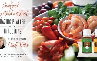 Seafood Platter with Essential Oils