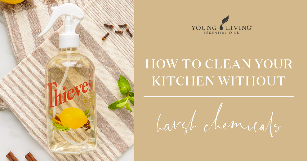 How to clean your kitchen without harsh chemicals header