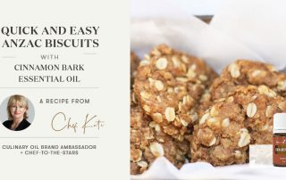 Anzac Cookies with Cinnamon