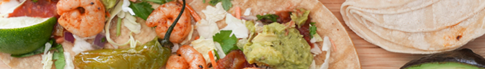 Prawn Tacos with Avocado and Lime Salsa