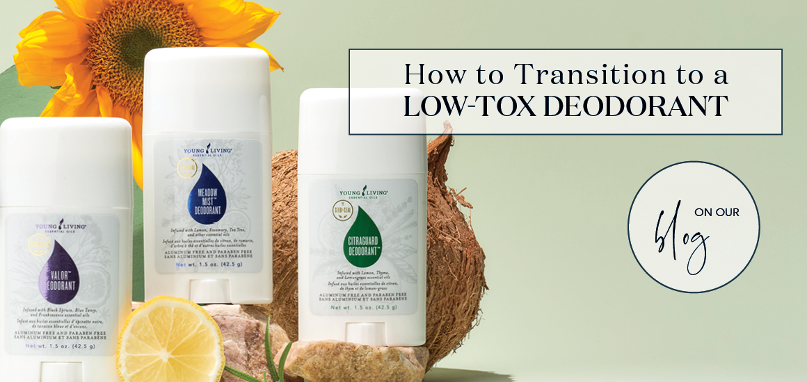 How to Transition to a Low-tox Deodorant