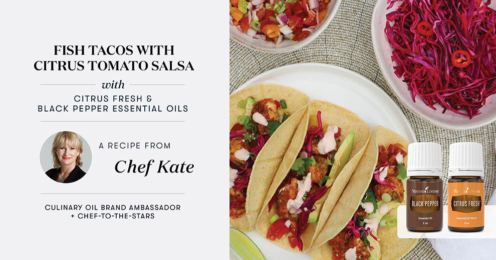 Fish Tacos with Citrus Tomato Salsa