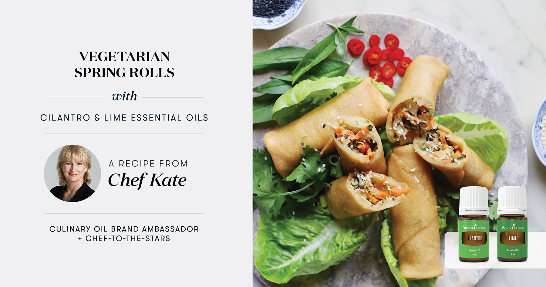 Baked Vegetarian Spring Rolls