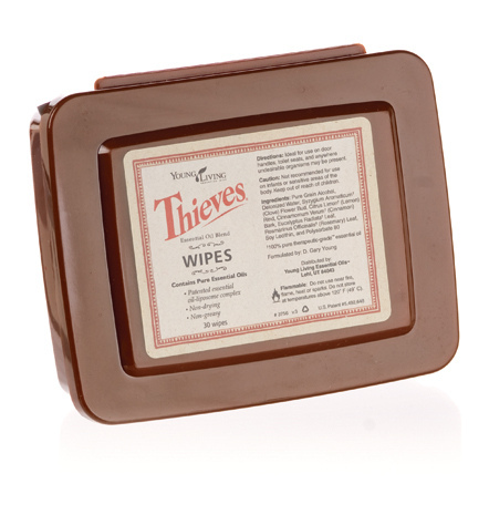 Thieves essential oil cleaning wipes
