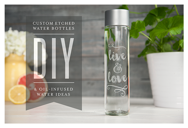 Young Living - Etched Water Bottles