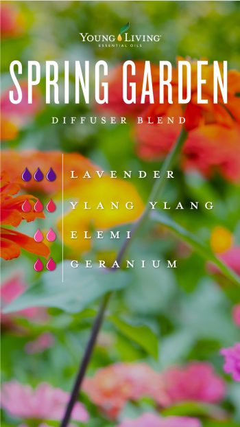 Spring garden essential oil diffuser blend