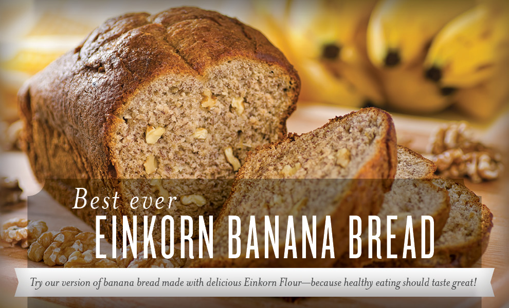 Einkorn Flour Banana Bread Recipe - Young Living