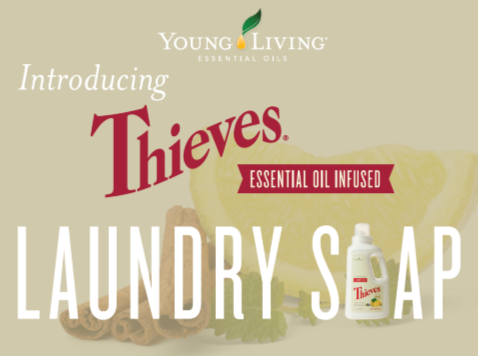 Thieves Essential Oil Infused Laundry Soap