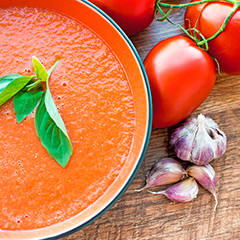 Roasted Tomato Basil Soup Recipe