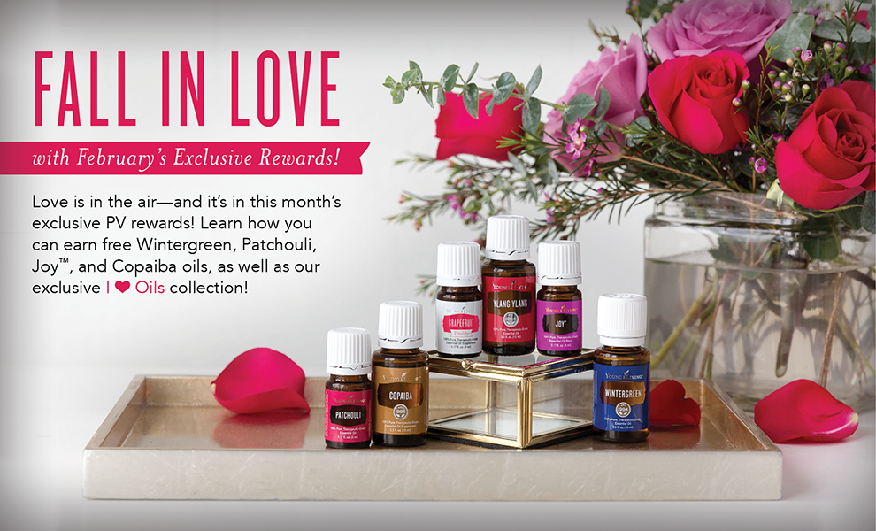 Young Living Promotion - Grapefruit Vitality, Ylang Ylang, Copaiba, Patchouli, Wintergreen Essential Oils