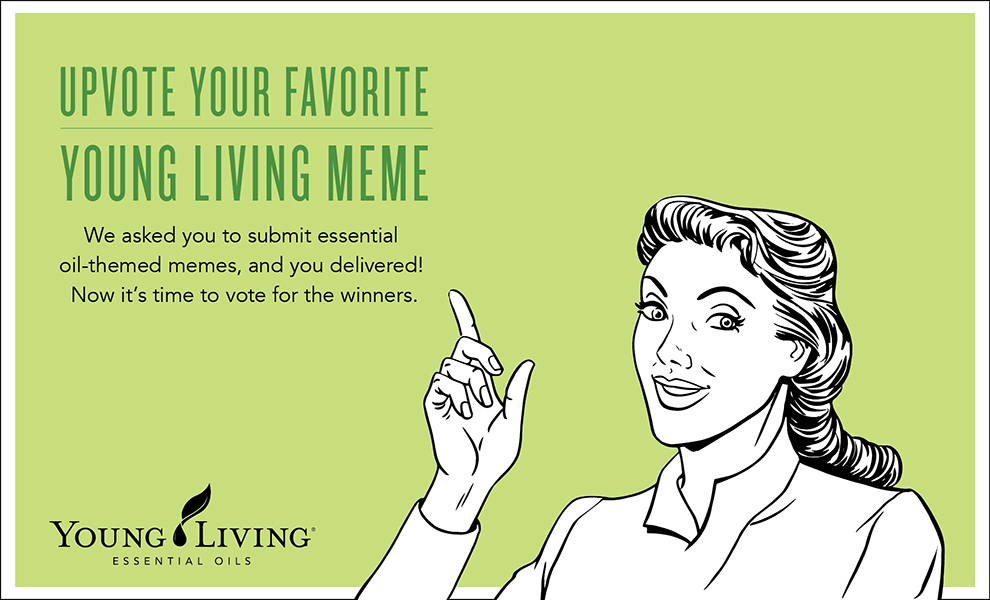 Young Living Meme Competition