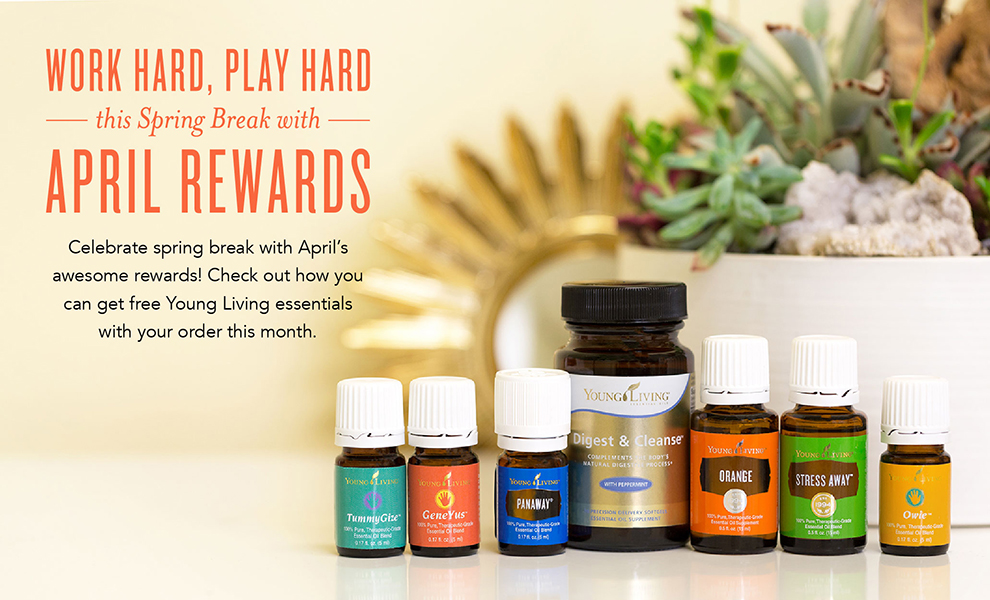 Young Living - Grapefuit essential oil and Stress Away Essential Oil Blend