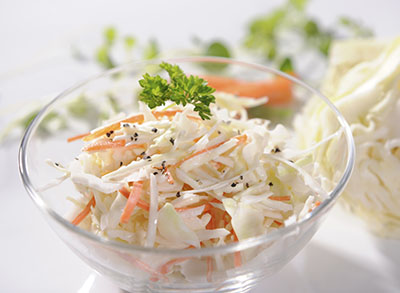 Greek Yogurt Coleslaw with Young Living Vitality Essential Oils