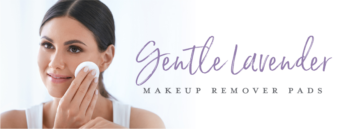 DIY Gentle Lavender essential oil Makeup Remover Pads