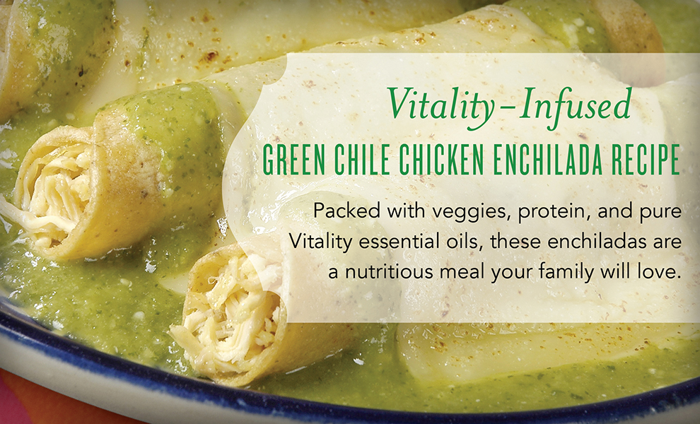 Green Chili Chicken Enchiladas Recipe