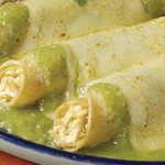 Green Chili Chicken Enchiladas Recipe