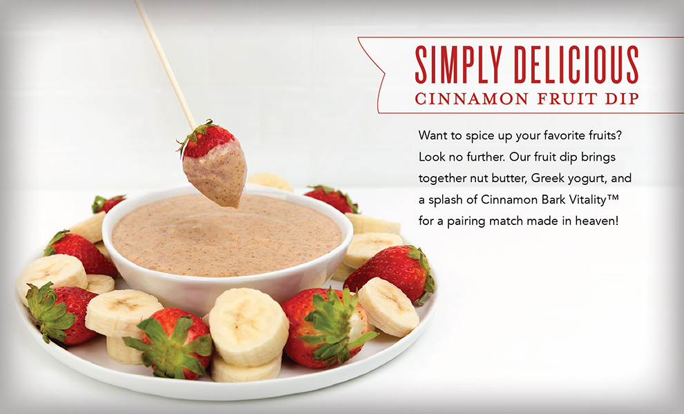 Cinnamon Fruit Dip Recipe