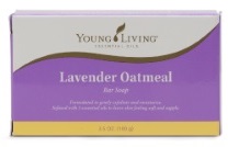 Lavender-oatmeal soap