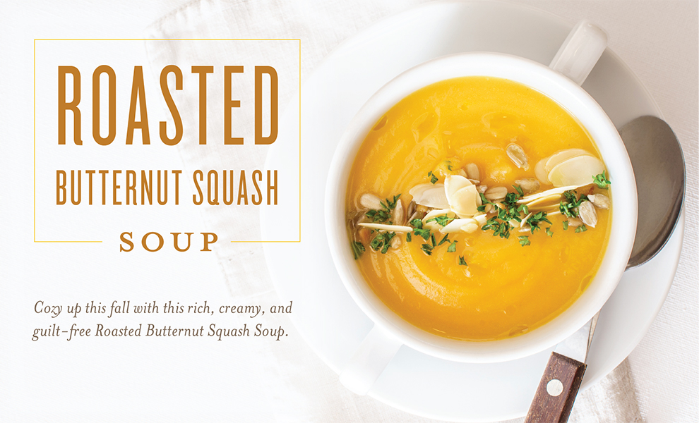 Roasted Butternut Squash Soup Header