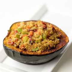 Vegan Stuffed Acorn Squash Recipe