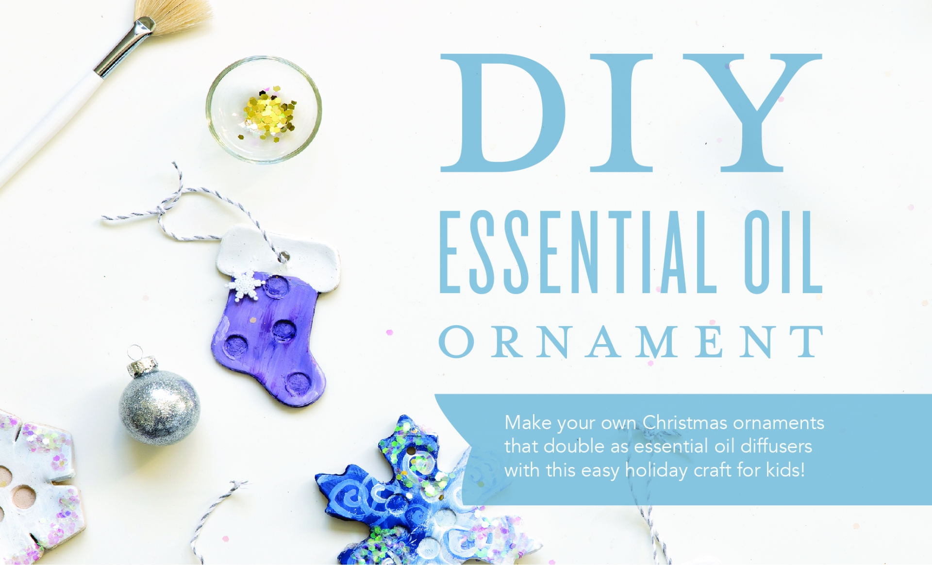 DIY Essential Ornament Diffuser Header