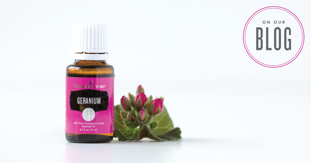 Geranium Essential Oil  Young Living Essential Oils