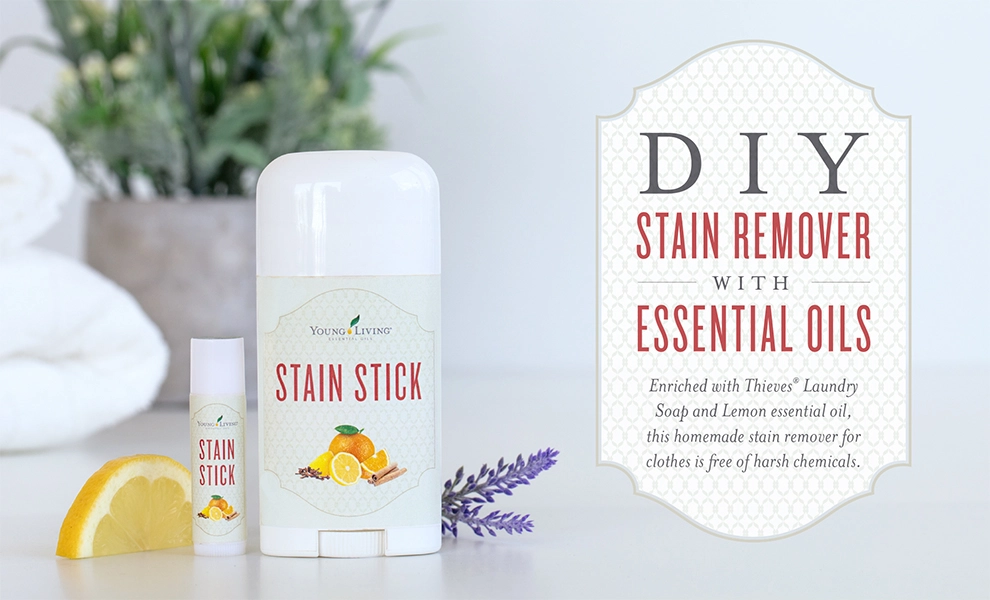 Diy Stain Remover With Essential Oils - Young Living Diy Deodorant