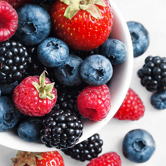 Festive fourth of July Red, white, and blue fruit salad recipe