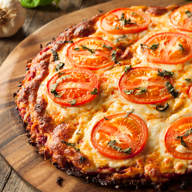 Young Living Cauliflower Pizza Crust Recipe