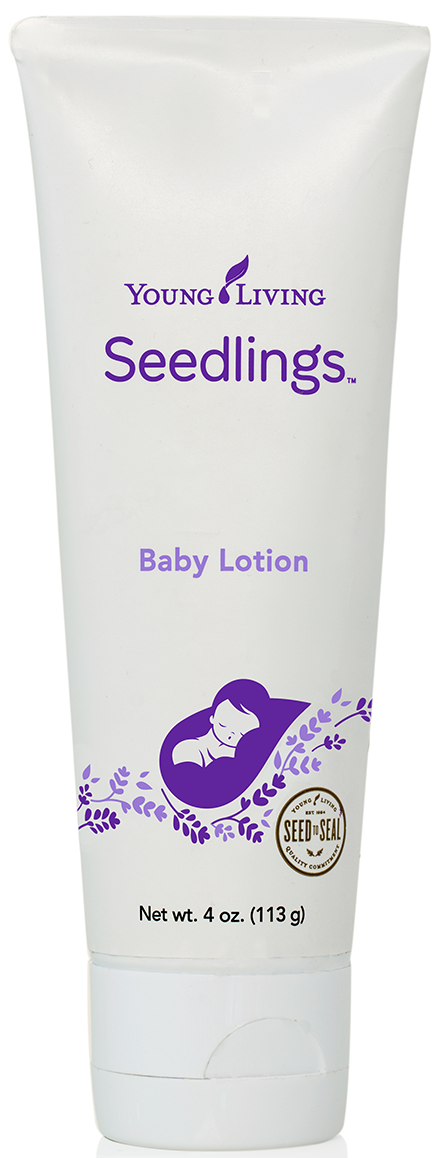 Seedlings Baby Lotion infused with essential oils