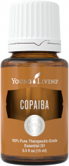 bottle of copaiba essential oil, one of the best essential oils for men 