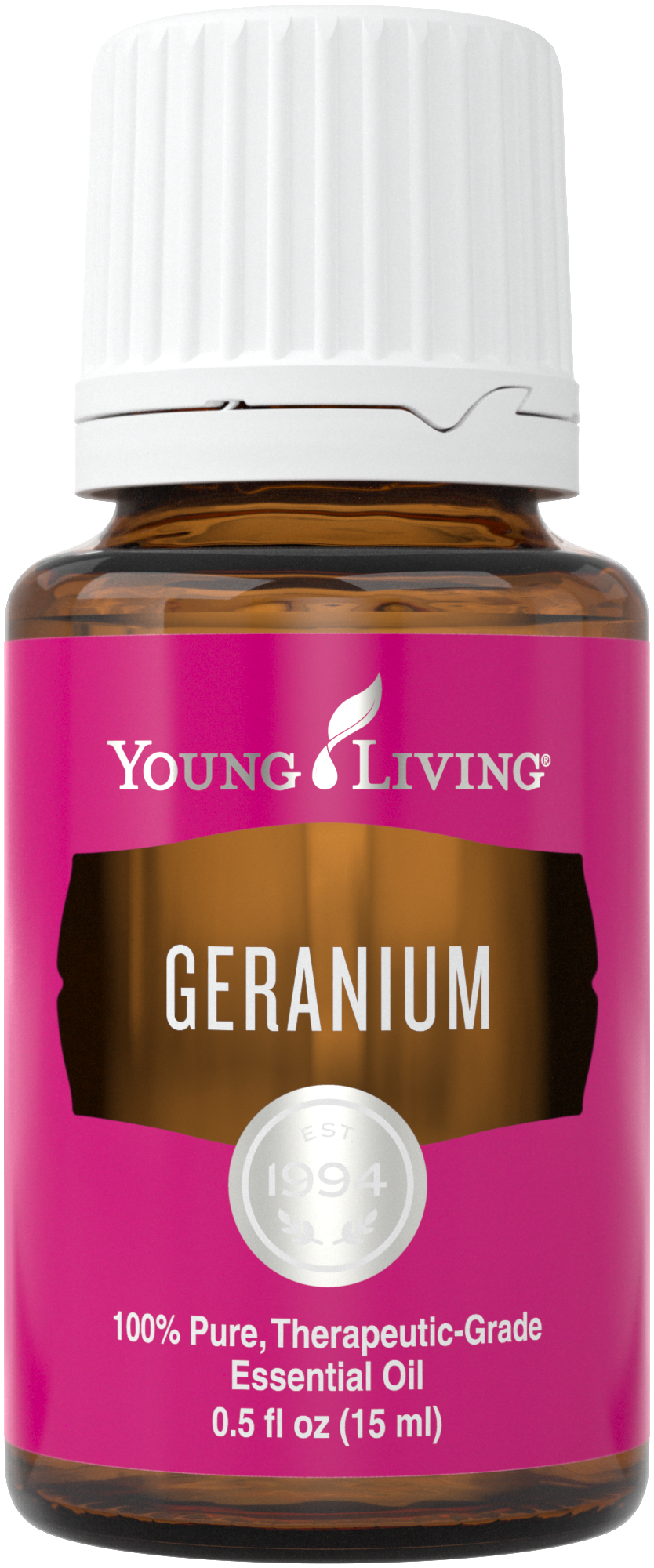 Geranium menggunakan minyak esensial Young Living