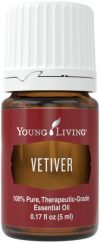 bottle of vetiver essential oil, a top essential oil for men 
