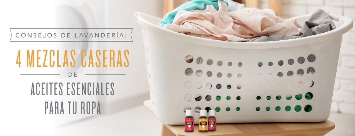 aceites esenciales en lavandería | Aceites esenciales Young Living
