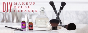 DIY makeup brush cleaner