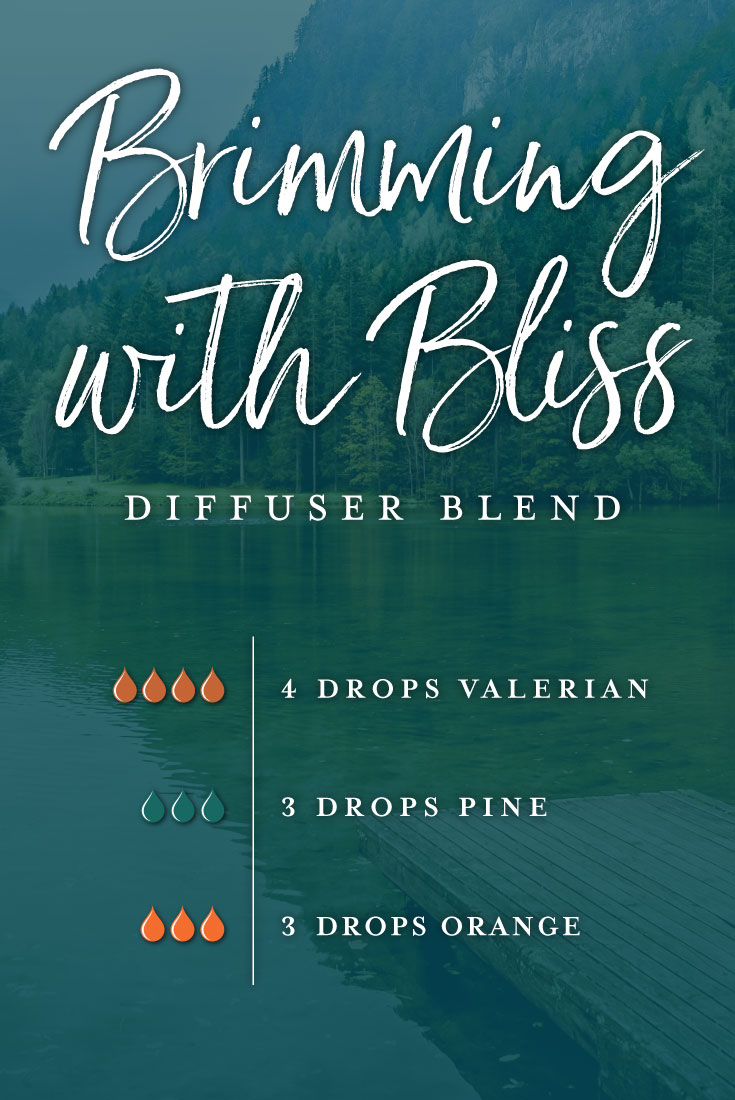 Brimming with bliss essential oil diffuser blend