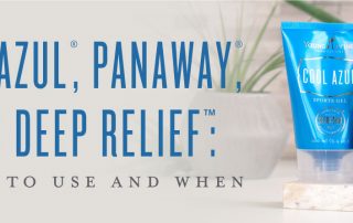 Cool Azul®, PanAway®, and Deep Relief™: Which to use and when
