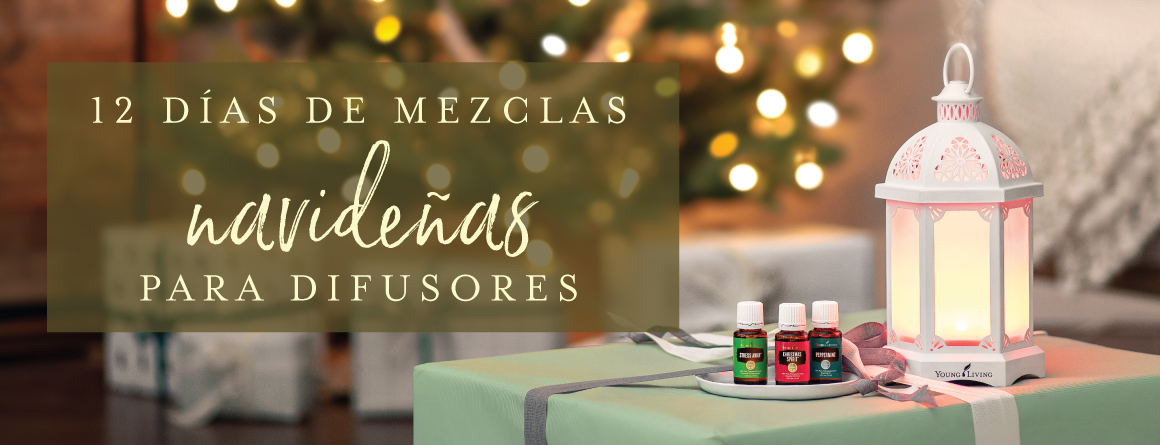 Mezclas Navideñas para Difusor  Aceites Esenciales Young Living