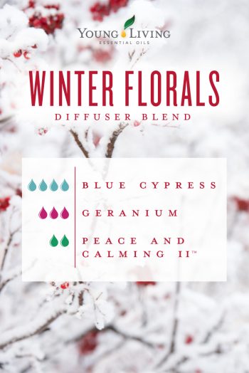 Winter Florals diffuser blend