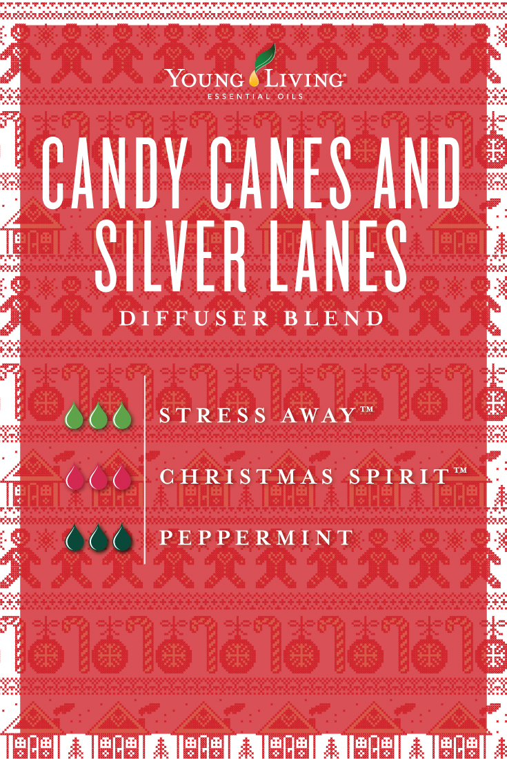 Candy Canes and Silver Lanes diffuser blend